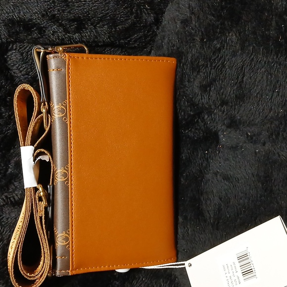 NWT Valentino Orlandi brown "VO" crossbody - Picture 2 of 6